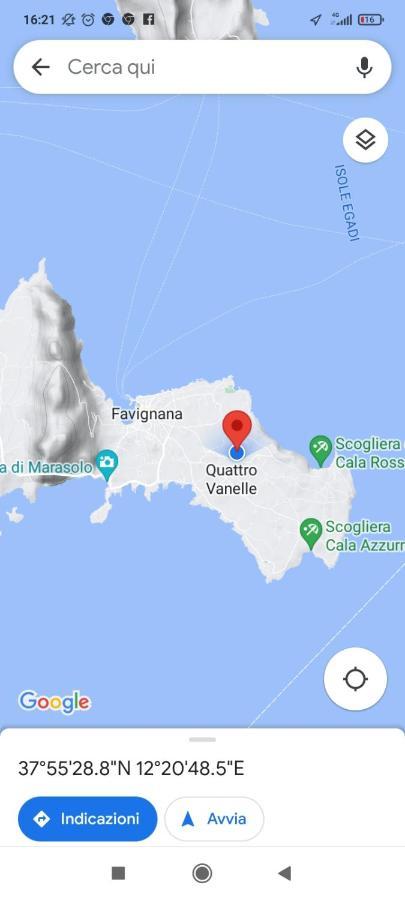 Sogni Nel Blu Favignana Villa Bagian luar foto